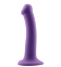 Flexible Soft Liquid Dildo - Purple, Medium