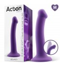 Flexible Soft Liquid Dildo - Purple, Medium