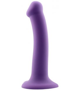 Flexible Soft Liquid Dildo - Purple, Large