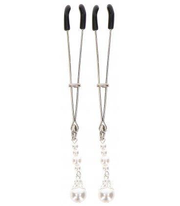 Taboom - Tweezers With Pearls, Silver