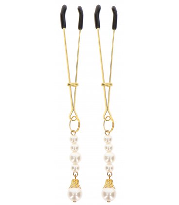 Taboom - Tweezers With Pearls, Gold