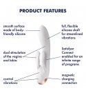 Satisfyer - Double Flex, White