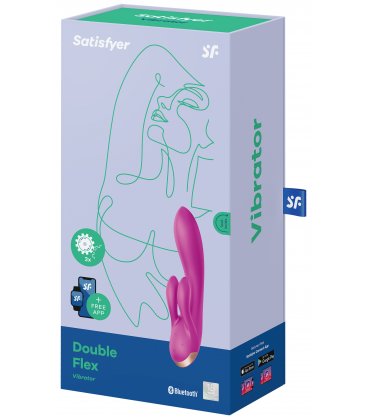 Satisfyer - Double Flex, Pink