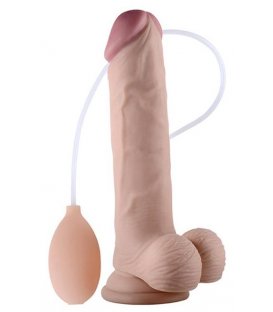 Squirting Dildo - Cumming Softee, 9"