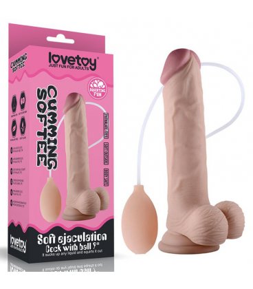 Squirting Dildo - Cumming Softee, 9"