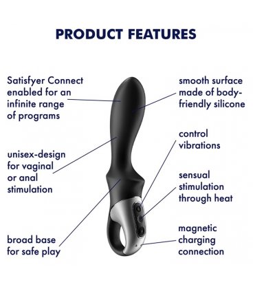 Satisfyer - Heat Climax Anal Vibrator