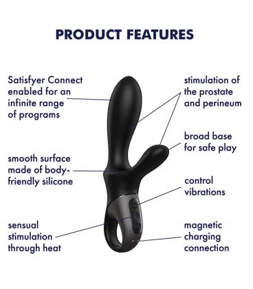 Satisfyer - Heat Climax Plus Anal Vibrator