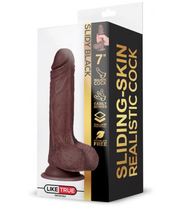 Sliding Skin Dual Layer Dong 7", Brown