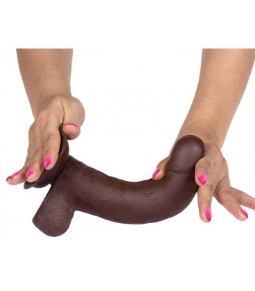 Sliding Skin Dual Layer Dong 8", Brown
