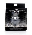 Clear View Hollow Anal Plug - Medium