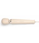 leWand - Powerful Plug-In Vibrating Massager, Cream