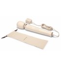 leWand - Powerful Plug-In Vibrating Massager, Cream