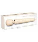 leWand - Powerful Plug-In Vibrating Massager, Cream