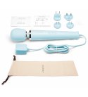 leWand - Powerful Plug-In Vibrating Massager, Sky Blue