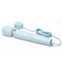 leWand - Powerful Plug-In Vibrating Massager, Sky Blue