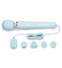 leWand - Powerful Plug-In Vibrating Massager, Sky Blue