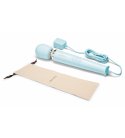 leWand - Powerful Plug-In Vibrating Massager, Sky Blue