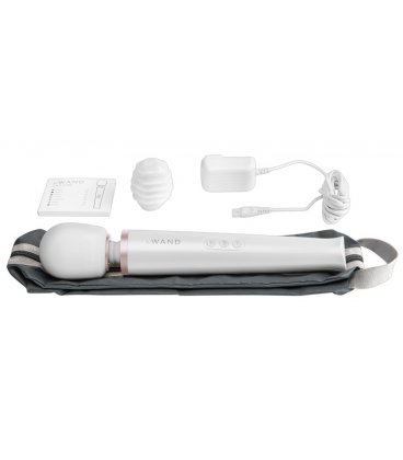 leWand - Rechargeable Massager, Pearl White
