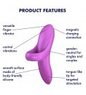 Satisfyer - Bold Lover Finger Vibrator, Purple
