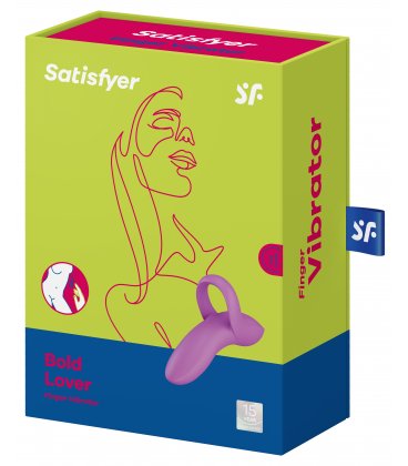Satisfyer - Bold Lover Finger Vibrator, Purple