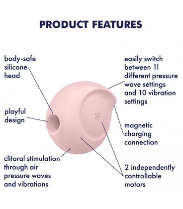 Satisfyer - Suger Rush, Pink