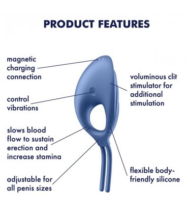 Satisfyer - Swordsman Vibrating Cock Ring