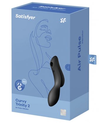 Satisfyer - Curvy Trinity 2, Black