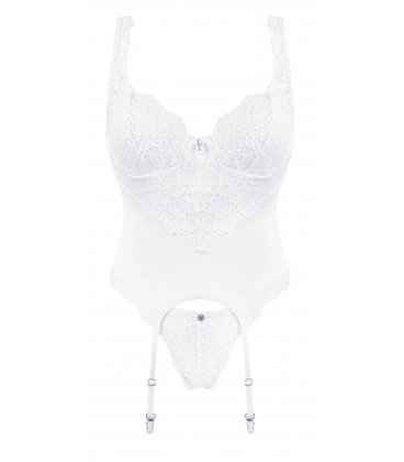 Obsessive - Amor Blanco Corset & Thong