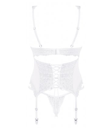Obsessive - Amor Blanco Corset & Thong