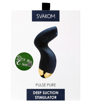 Svakom - Pulse Pure Stimulator, Dark Blue