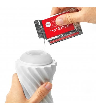 Tenga -  Flex Masturbation Sleeve, Bubbly Blue