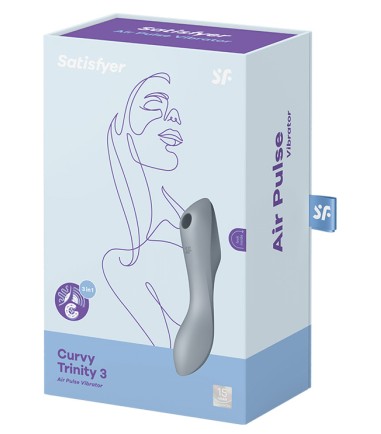 Satisfyer - Curvy Trinity 3, Gray