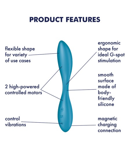 Satisfyer - G-spot Flex, Blue