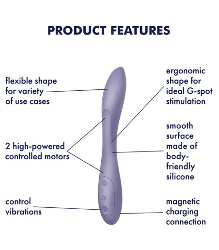 Satisfyer - G-spot Flex 2, Purple