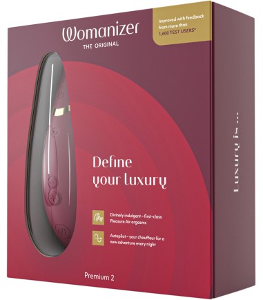 Womanizer - Premium 2, Bordeaux