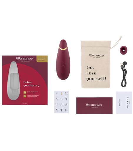 Womanizer - Premium 2, Bordeaux