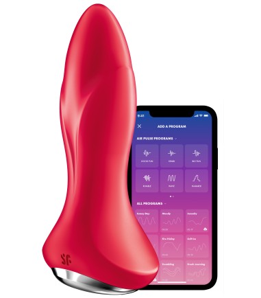 Satisfyer - Rotator Plug 1+, Red