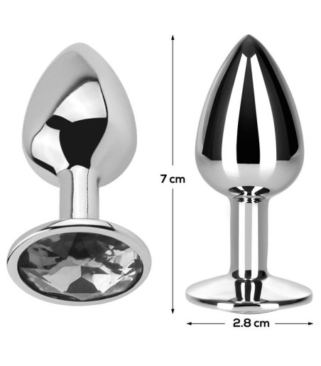 AfterDark - Diamond White Plug, Small