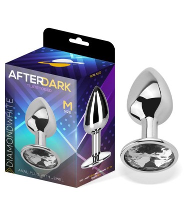 AfterDark - Diamond White Plug, Medium