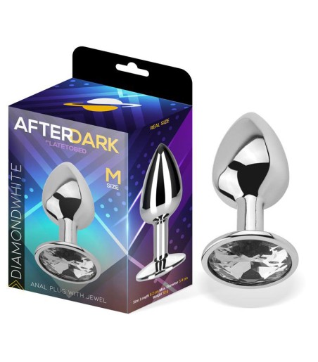 AfterDark - Diamond White Plug, Medium