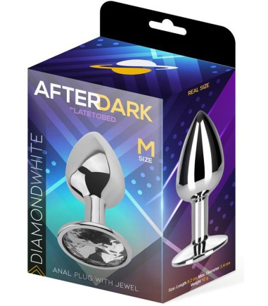 AfterDark - Diamond White Plug, Medium