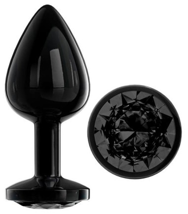 AfterDark - Black Gem Plug, Medium