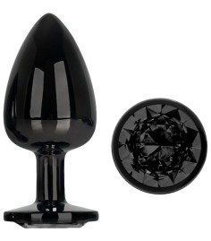 AfterDark - Black Gem Plug, Large