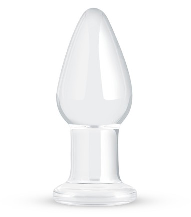 Gildo - Clear Glass Buttplug, no. 24