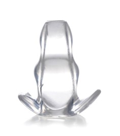 Clear View Hollow Anal Plug - Small