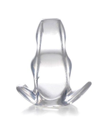 Clear View Hollow Anal Plug - Small