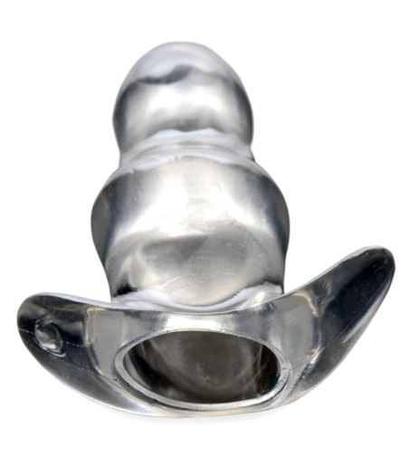 Clear View Hollow Anal Plug - Small