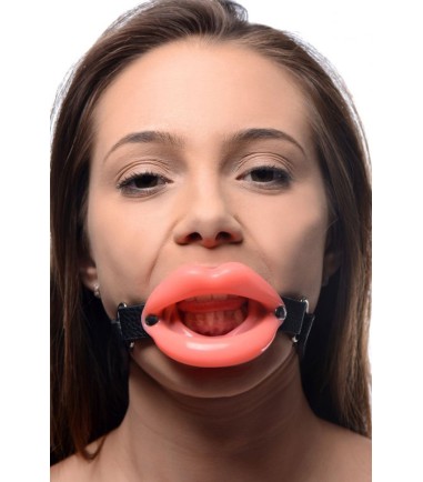 Sissy Mouth Gag - läppar, öppen gagball