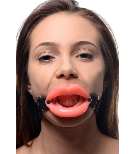 Sissy Mouth Gag - läppar, öppen gagball