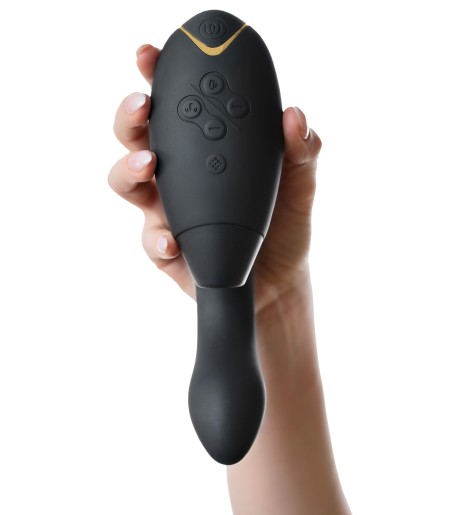 Womanizer - Duo 2, Black, många funktioner